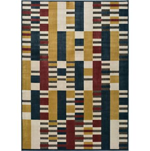 Žlutý koberec Universal Farashe Stripes, 160 x 230 cm