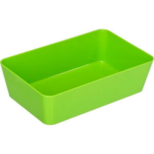 Zelený úložný box Wenko Candy, 22 x 14 cm