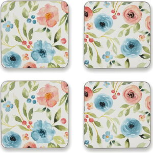 Sada 4 podtácků Cooksmart ® Country Floral