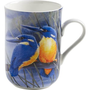Hrnek z kostního porcelánu Maxwell & Williams Birds Kingfishers, 330 ml
