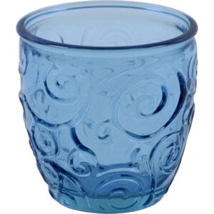 Modrá sklenice z recyklovaného skla Ego Dekor Triana, 250 ml