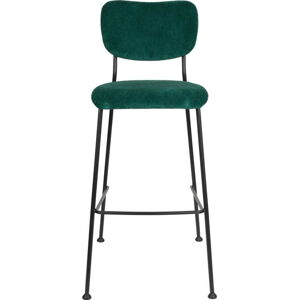 Tmavě zelené barové židle v sadě 2 ks 102 cm Benson – Zuiver