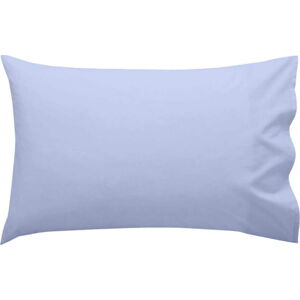Světle modrý bavlněný povlak na polštář Mr. Fox Basic, 50 x 30 cm