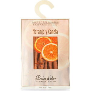 Vonný sáček s vůní pomeranče a skořice Boles d´olor Naranja y Canela