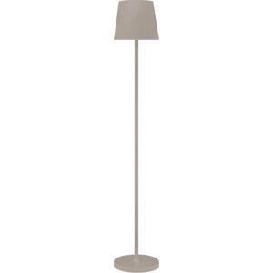 Béžová LED stmívatelná stojací lampa (výška 135 cm) Dorian – Remember