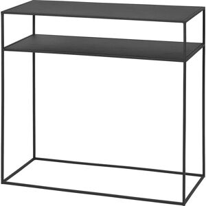 Černý kovový konzolový stolek 800x85 cm Fera – Blomus