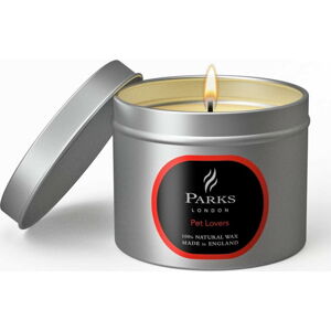 Svíčka s vůní jasmínu a citrusů pohlcující pachy domácích mazlíčků Parks Candles London Pet Lovers, 25 hodin hoření