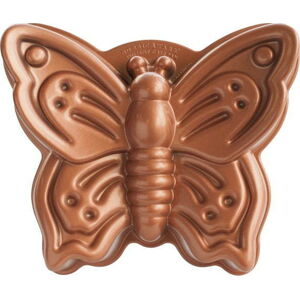 Forma na bábovku ve tvaru motýla v měděné barvě Nordic Ware Butterfly, 2,1 l