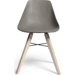 Jídelní židle s betonovým sedákem Lyon Béton Hauteville