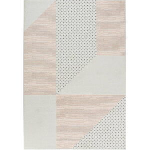 Krémovo-růžový koberec Mint Rugs Madison, 80 x 150 cm