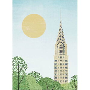 Plakát 30x40 cm Chrysler Building - Travelposter