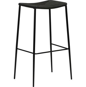 Černá barová židle DAN-FORM Denmark Stiletto, výška 78 cm