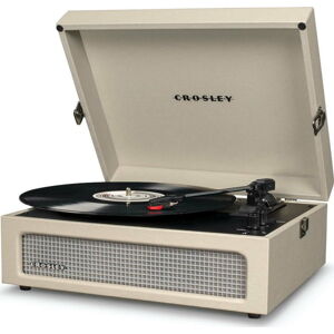 Béžový gramofon Crosley Voyager Dune