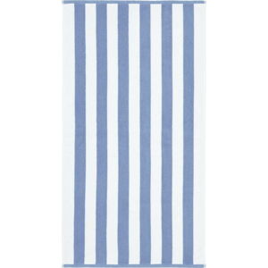Modro-bílý bavlněný ručník 50x85 cm – Bianca