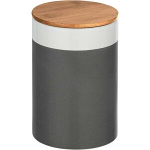 Keramický úložný box s bambusovým víkem Wenko Malta, 1,45 l