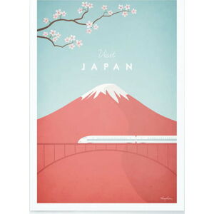 Plakát Travelposter Japan, 30 x 40 cm