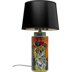 Stolní lampa s textilním stínidlem (výška 63 cm) Graffiti – Kare Design