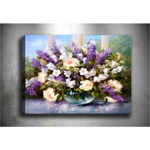 Obraz Tablo Center Purple Flowers, 70 x 50 cm