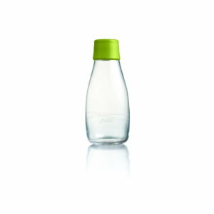 Zelená skleněná lahev ReTap, 300 ml