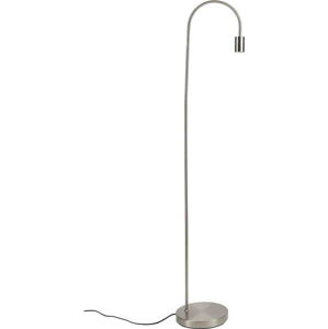 Stojací lampa ve stříbrné barvě Bahne & CO Funky, výška 150 cm