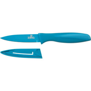 Modrý krájecí nůž s krytem Premier Housewares Zing, 8,9 cm