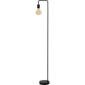 Černá stojací lampa (výška 145 cm) Cody – Light & Living