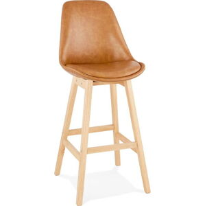 Hnědá barová židle Kokoon Janie, výška sedu 75 cm