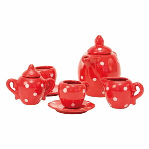 Porcelánová čajová sada do dětské kuchyňky La Grande Famille Tea Set – Moulin Roty