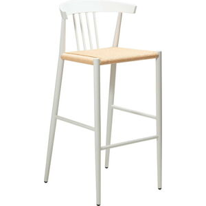 Bílá barová židle DAN-FORM Denmark Sava, výška 102 cm