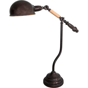 Hnědá stolní lampa (výška 67 cm) – Antic Line