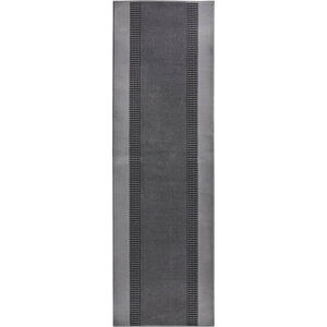 Šedý běhoun Hanse Home Basic, 80 x 400 cm