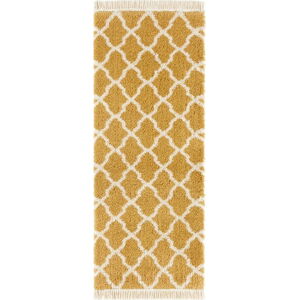 Oranžový běhoun Mint Rugs Pearl, 80 x 200 cm