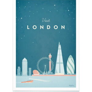 Plakát Travelposter London, 50 x 70 cm
