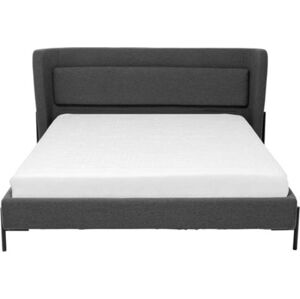 Tmavě šedá čalouněná dvoulůžková postel 180x200 cm Tivoli – Kare Design