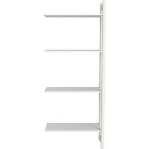 Bílý dětský přídavný policový díl Flexa Shelfie, výška 189,2 cm