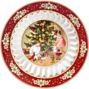 Porcelánová miska s vánočním motivem Villeroy & Boch, ø 16,8 cm