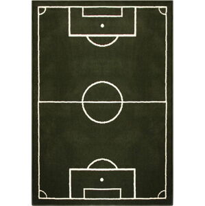 Dětský zelený koberec Hanse Home Football Field, 160 x 230 cm