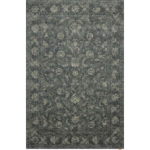 Šedý vlněný koberec 170x240 cm Calisia Vintage Flora – Agnella