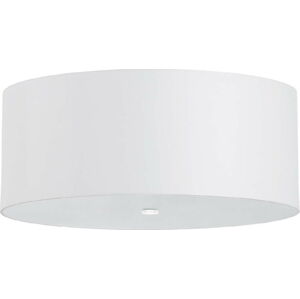 Bílé stropní svítidlo se skleněným stínidlem ø 70 cm Volta – Nice Lamps