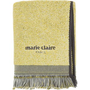 Žlutý ručník Marie Claire Colza, 50 x 90 cm