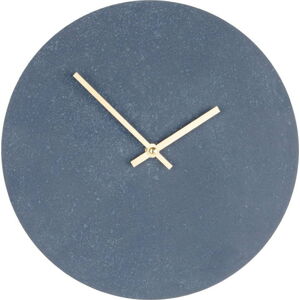 Šedé dřevěné nástěnné hodiny House Nordic Paris, ⌀ 30 cm