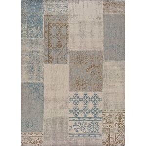 Modrý venkovní koberec Universal Bilma Dice, 80 x 150 cm