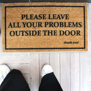 Rohožka Doormat Problems, 70 x 40 cm