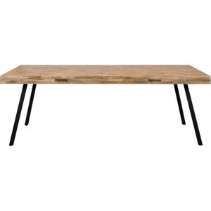 Jídelní stůl z teakového dřeva 100x220 cm – White Label