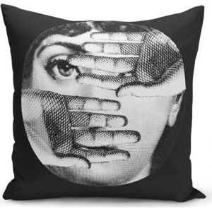 Povlak na polštář Minimalist Cushion Covers BW Lio, 45 x 45 cm