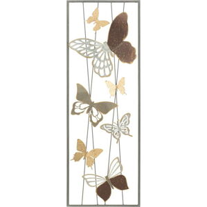 Kovová závěsná dekorace Mauro Ferretti Butterfly Smart A, 31 x 89,5 cm