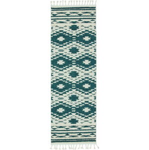 Zelený koberec Asiatic Carpets Taza, 80 x 240 cm