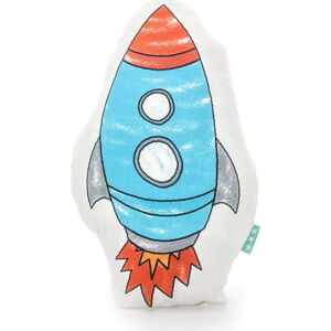 Bavlněný polštářek Mr. Fox Space Rocket 40 x 30 cm