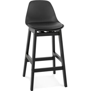 Černá barová židle Kokoon Turel, výška sedu 64 cm