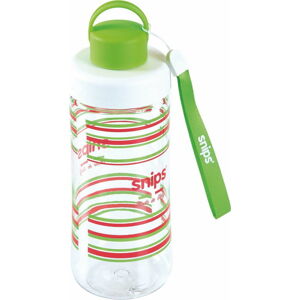 Zelená lahev na vodu Snips Decorated, 500 ml